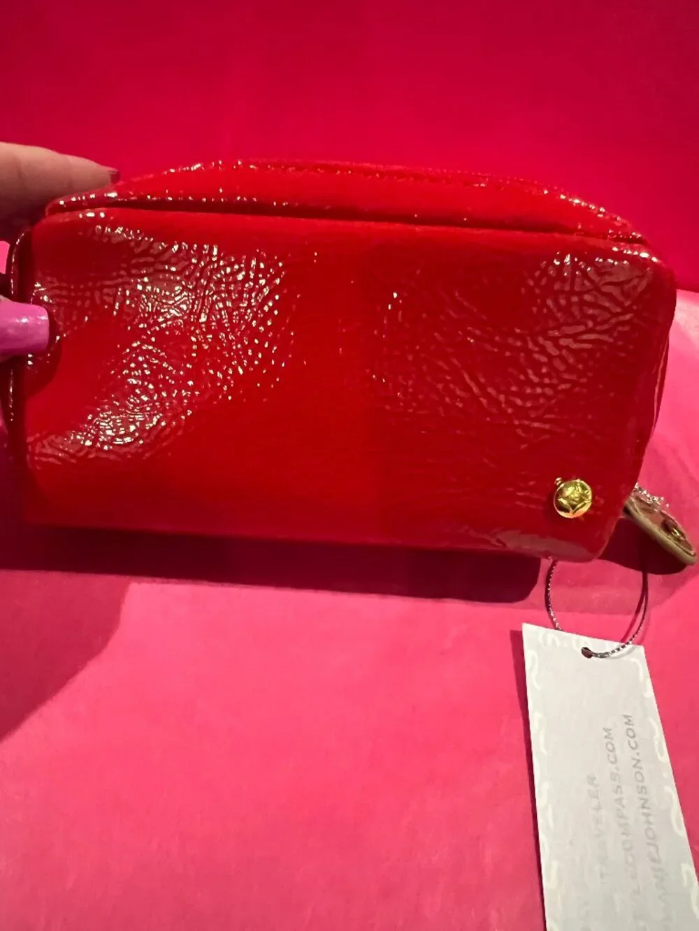 NWT Stephanie Johnson Malibu Mini Pouch Cosmetic Case (Multiple Colors)
